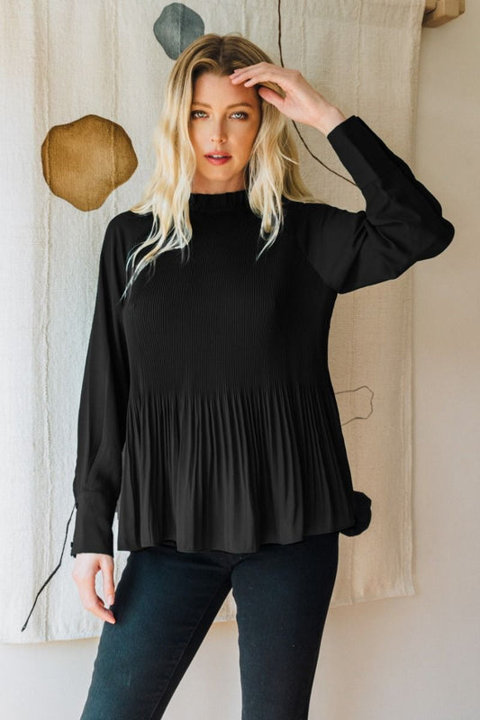 Girl On The Go Top (Black)