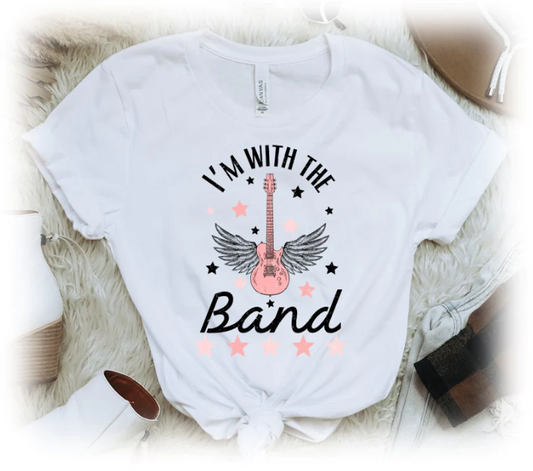 I'm With The Band Graphic Tee
