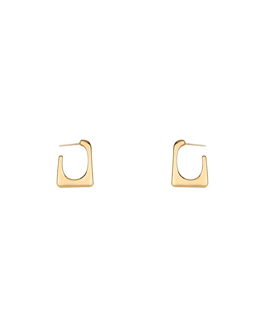 Layla Square Hoop Earring