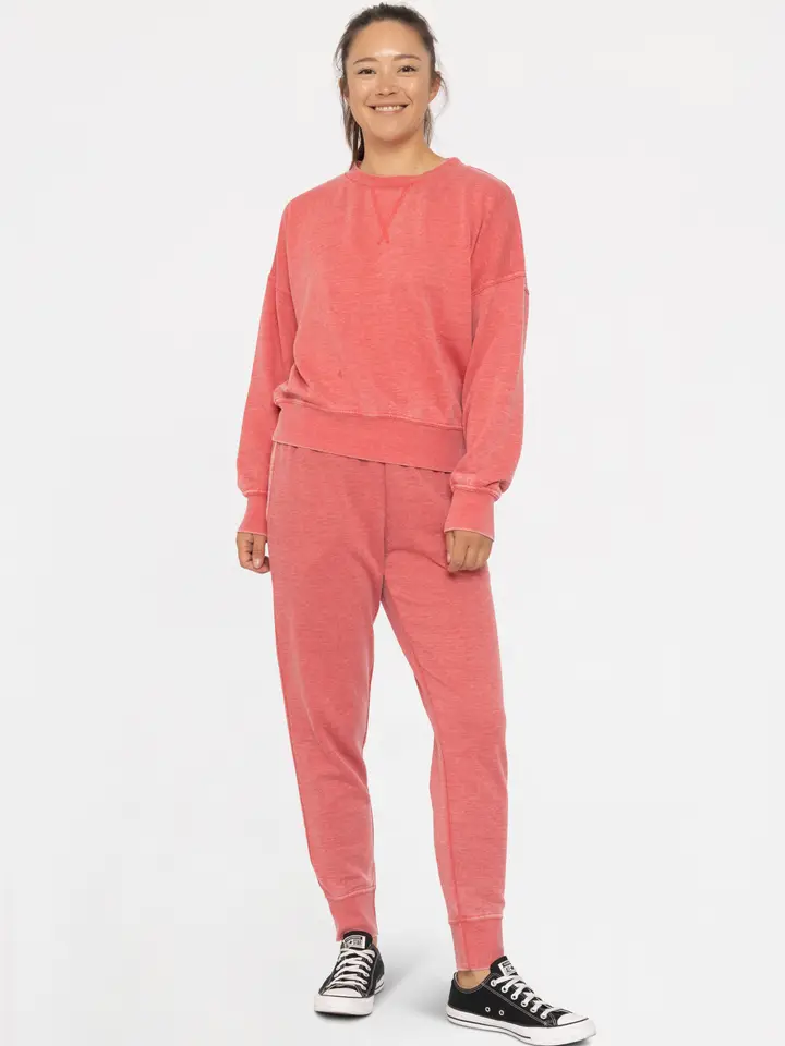 Off Duty Fleece Joggers - Red