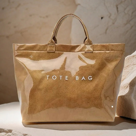 Everyday Tote Bag - Camel