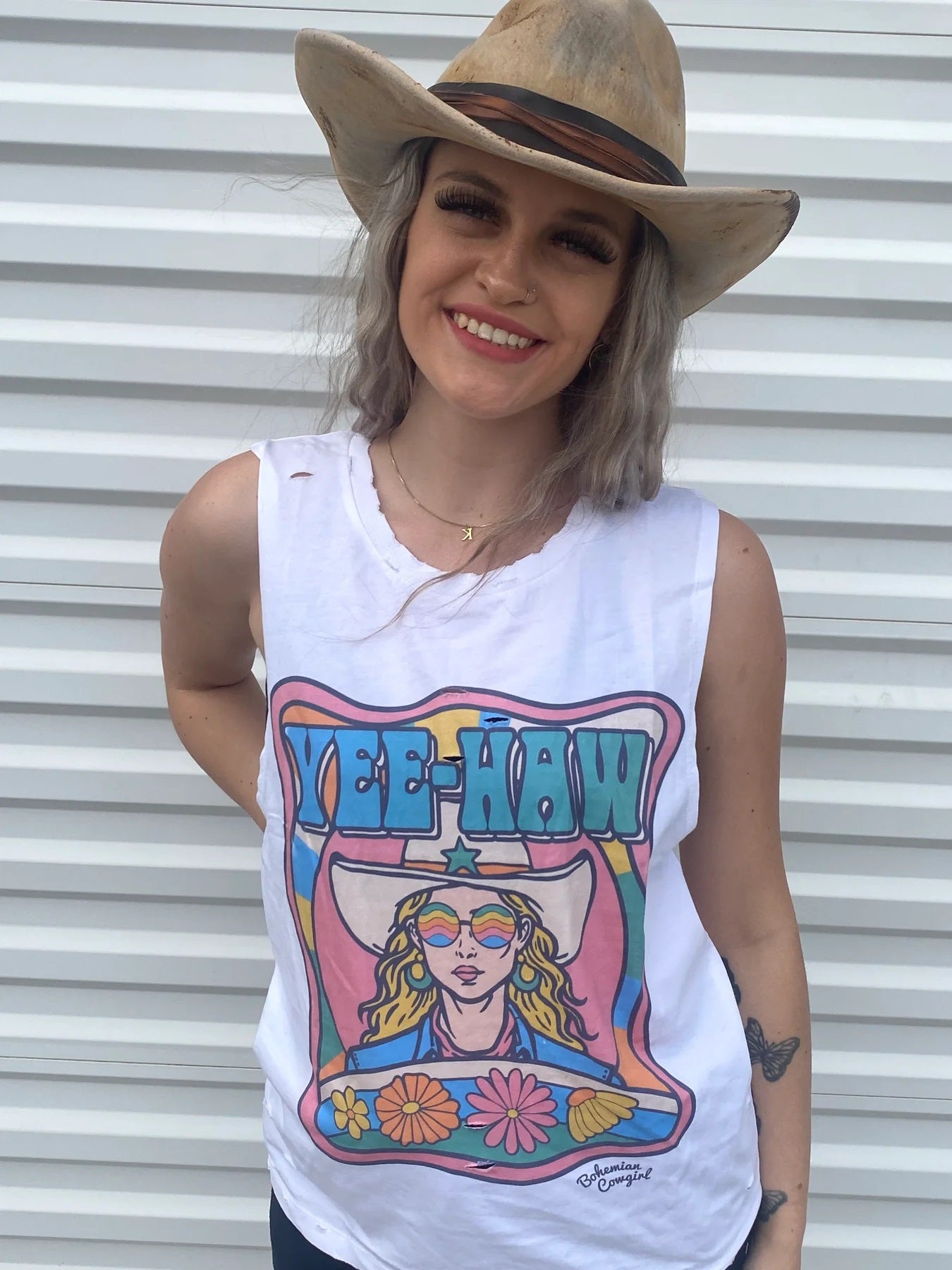 Vintage Yee Haw Graphic Tank