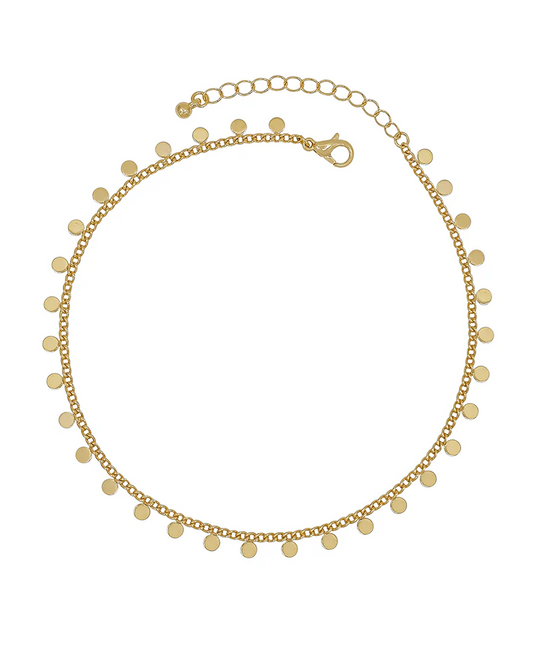 Cleo Waterproof Anklet - Gold