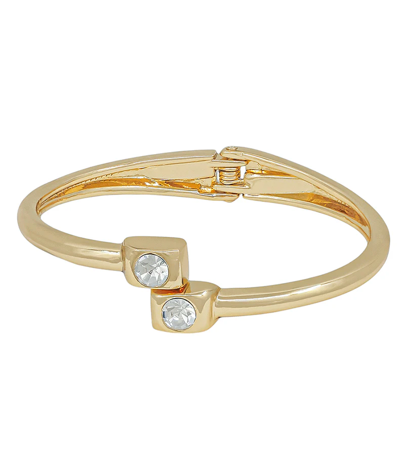 Cushion Cut Hinge Bracelet - Delta Swanky Girl