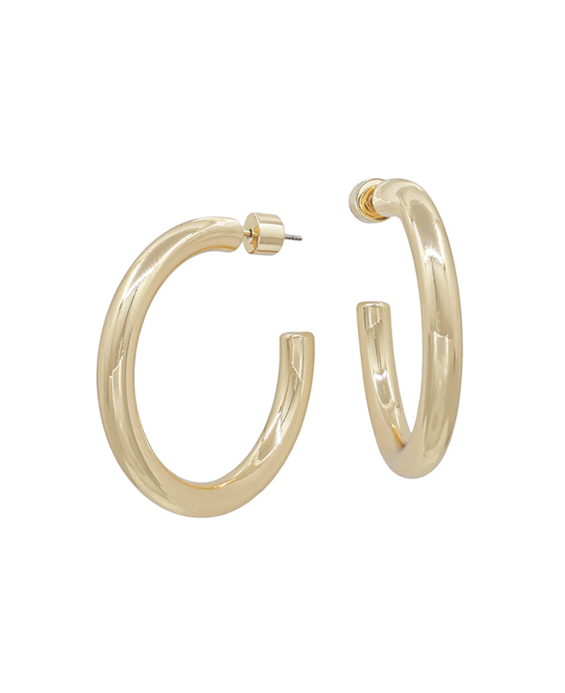 Lilly Baby Gold Hoops - Delta Swanky Girl