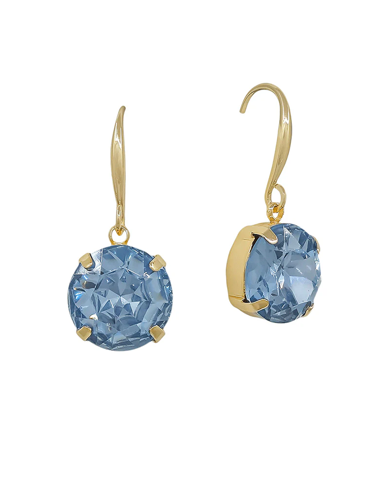Sophy Crystal Dangle Earring - Sapphire