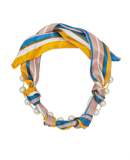 Knotted Scarf Necklaces