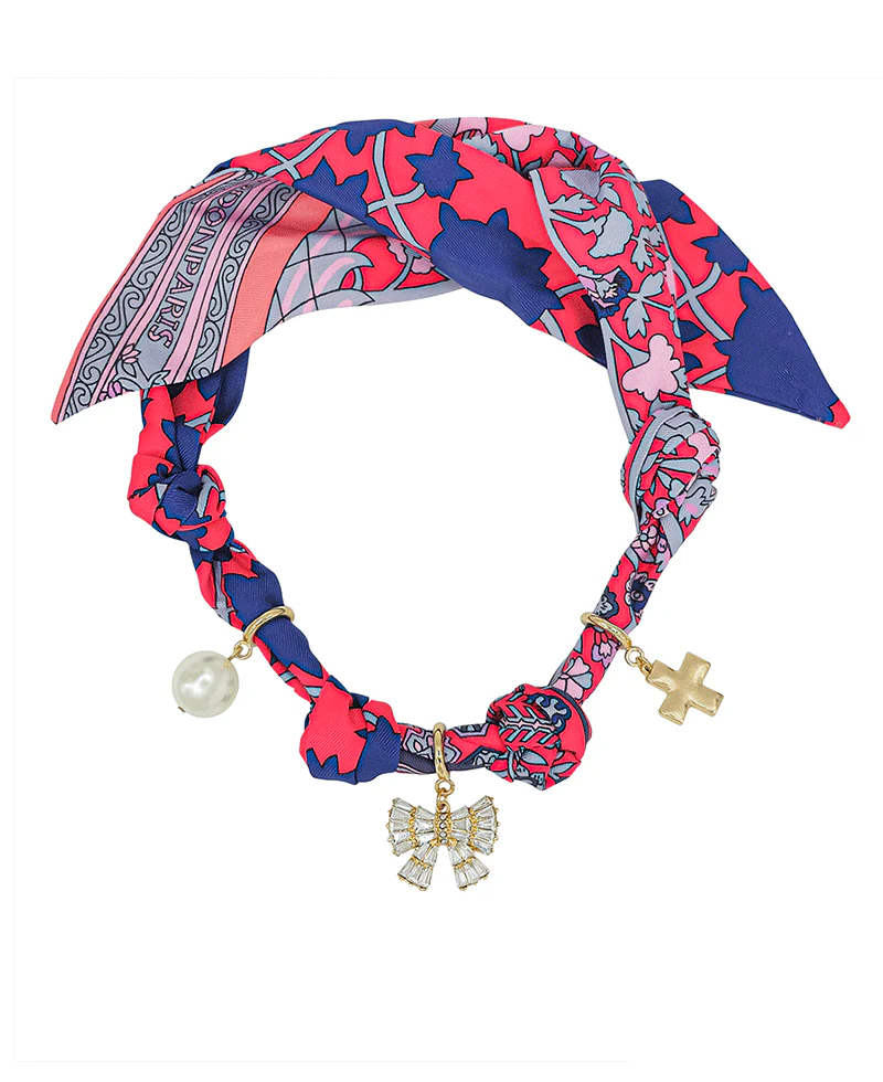 Knotted Scarf Necklaces