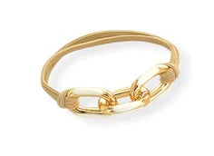 Bling Hair Tie Bracelet (Bright White)