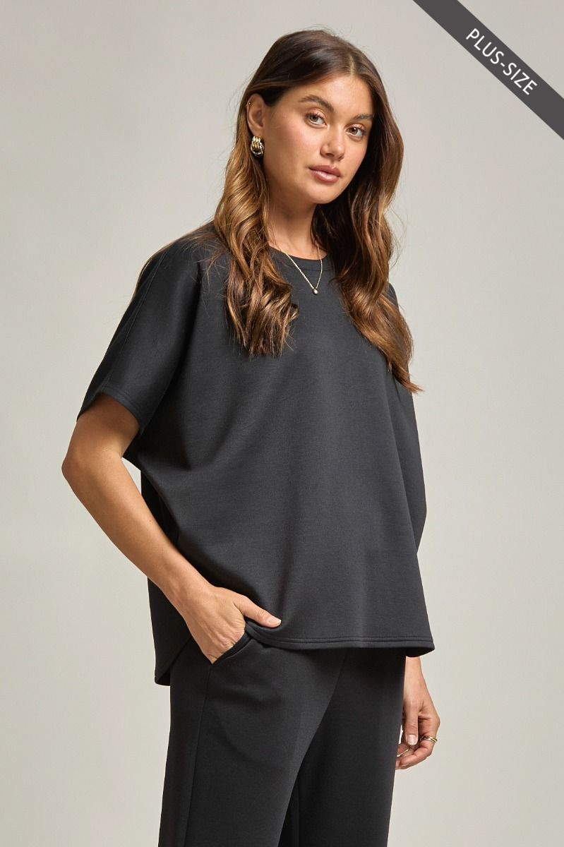 Curvy Jet Set Flare Travel Set - Black