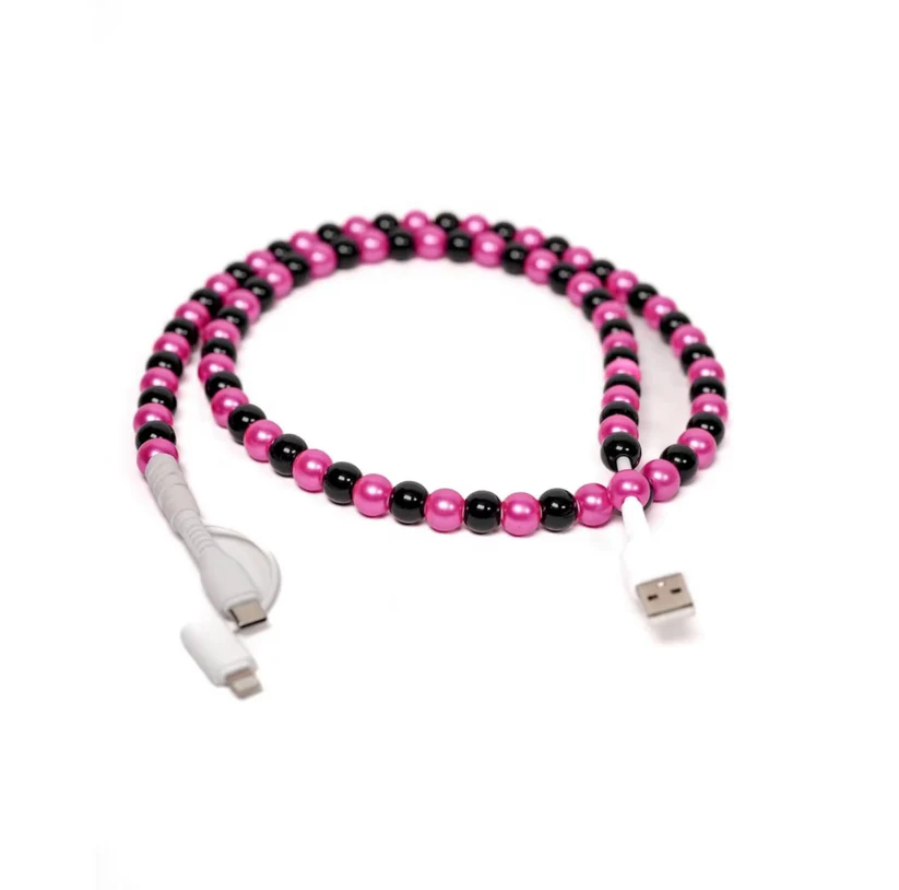 4-IN-1 BEADED CHARGING CORD - Delta Swanky Girl
