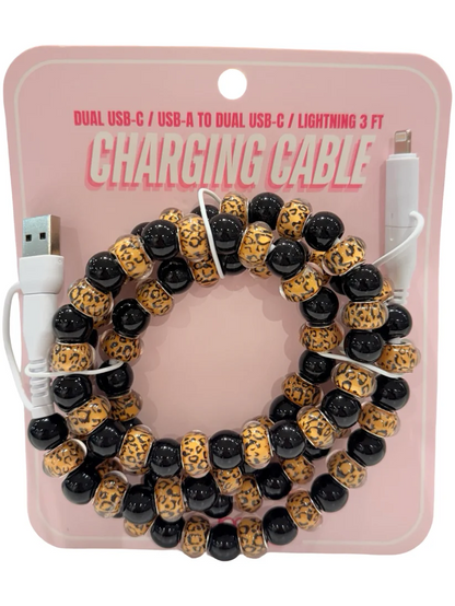 4-IN-1 BEADED CHARGING CORD - Delta Swanky Girl