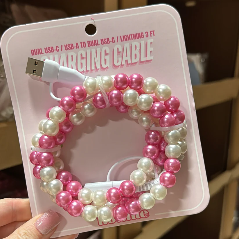 4-IN-1 BEADED CHARGING CORD - Delta Swanky Girl