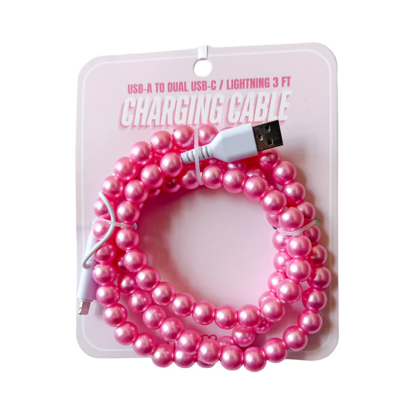 4-IN-1 BEADED CHARGING CORD - Delta Swanky Girl