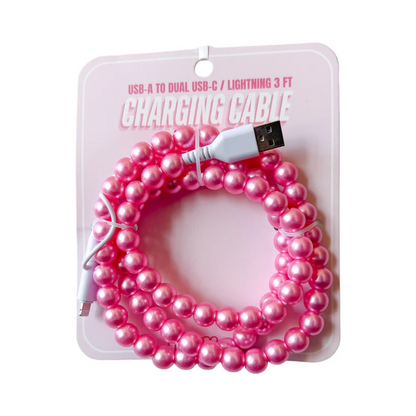 4-IN-1 BEADED CHARGING CORD - Delta Swanky Girl