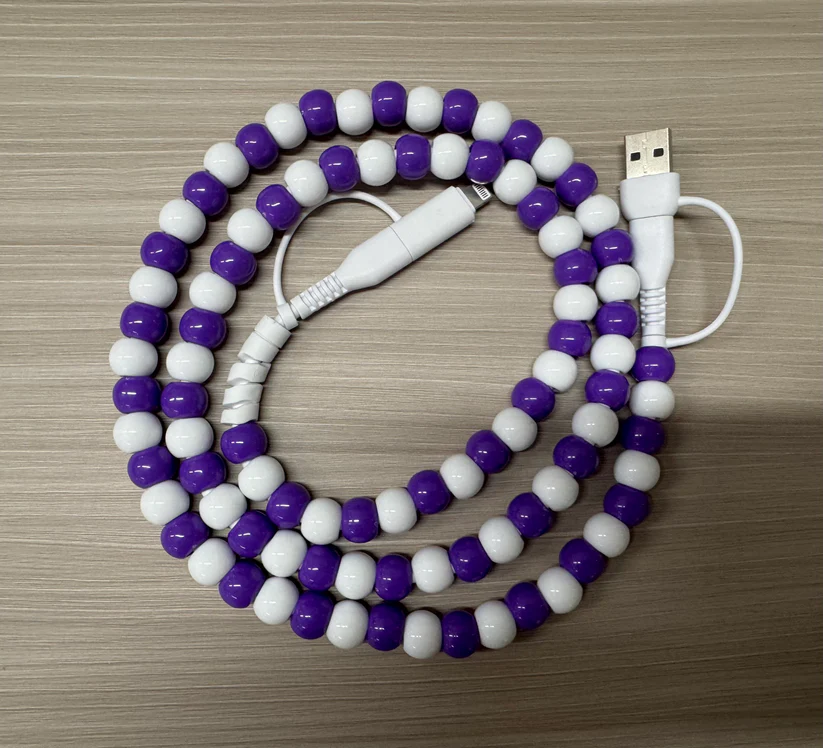 4-IN-1 BEADED CHARGING CORD - Delta Swanky Girl
