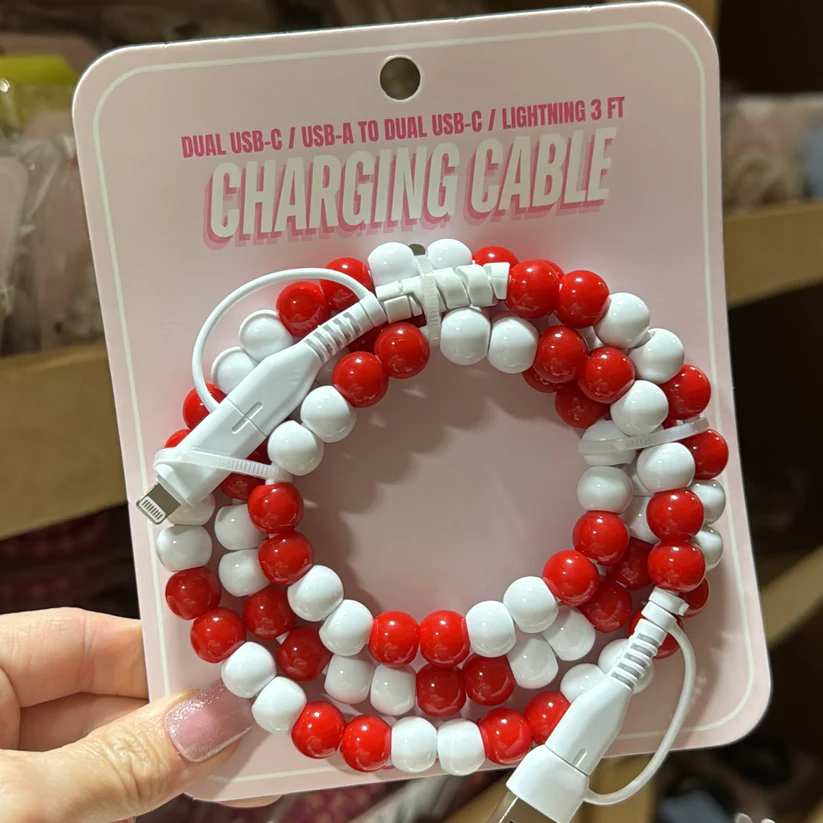 4-IN-1 BEADED CHARGING CORD - Delta Swanky Girl