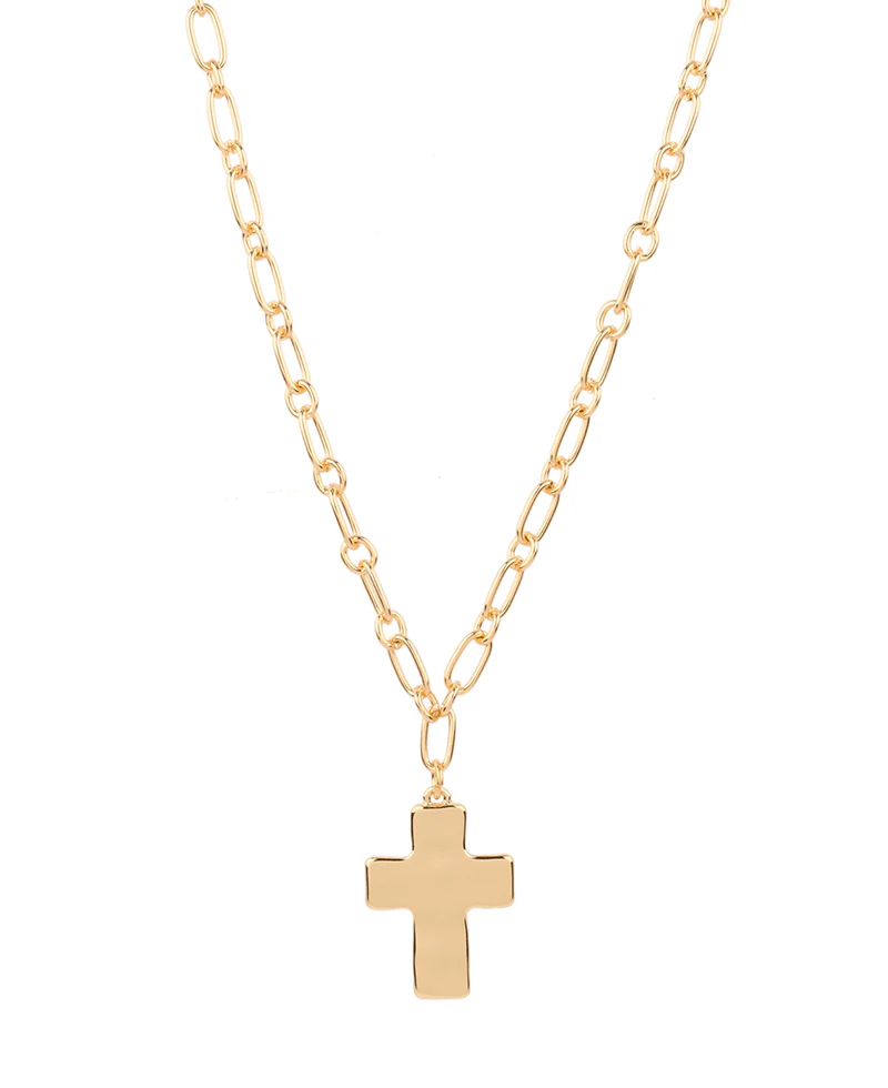 Hartford Cross Necklace - Delta Swanky Girl