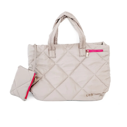PS Quilted Puffer Tote Bag - CoCo - Delta Swanky Girl