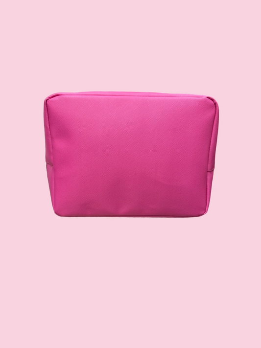 Stoney Large Cosmetic Tote - Pink - Delta Swanky Girl
