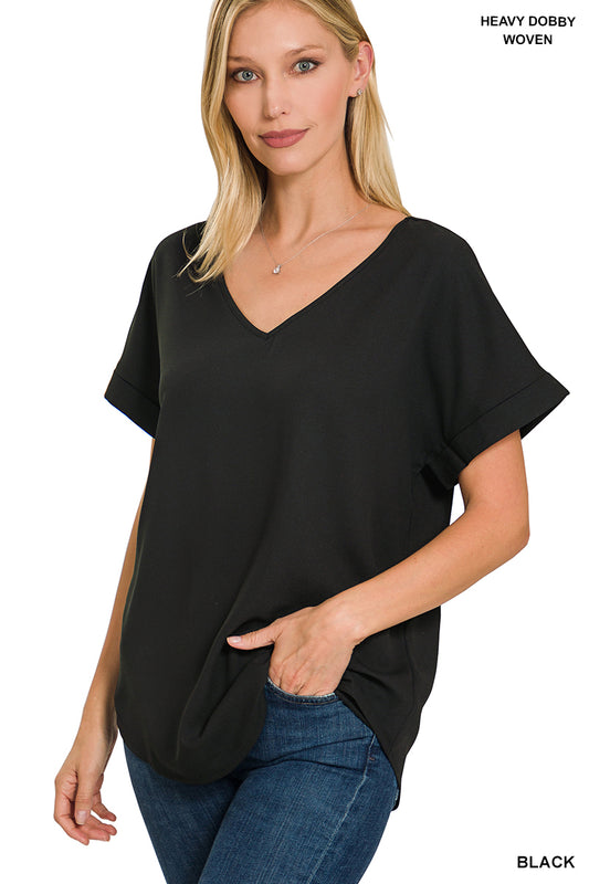 Make Life Easy Top (Black)