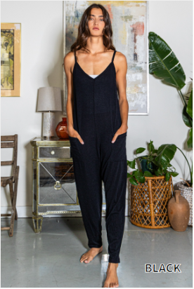 Perfectly Mine Jumpsuit (Black)