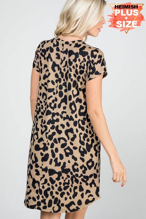 Curvy Cape Town Leopard Print Dress