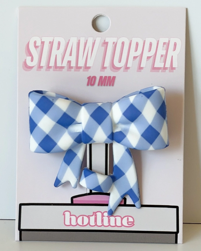 LARGE BOW STRAW TOPPERS - Delta Swanky Girl