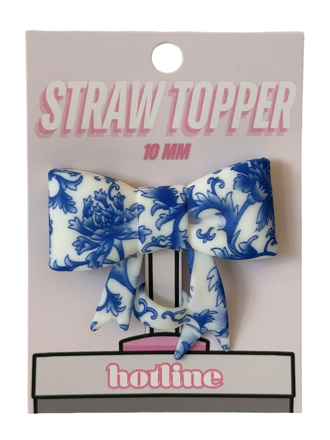 LARGE BOW STRAW TOPPERS - Delta Swanky Girl
