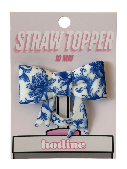 LARGE BOW STRAW TOPPERS - Delta Swanky Girl