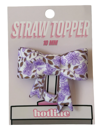LARGE BOW STRAW TOPPERS - Delta Swanky Girl