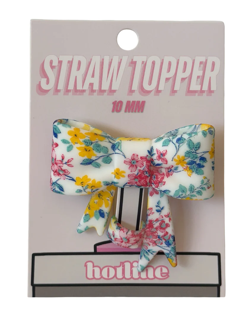 LARGE BOW STRAW TOPPERS - Delta Swanky Girl