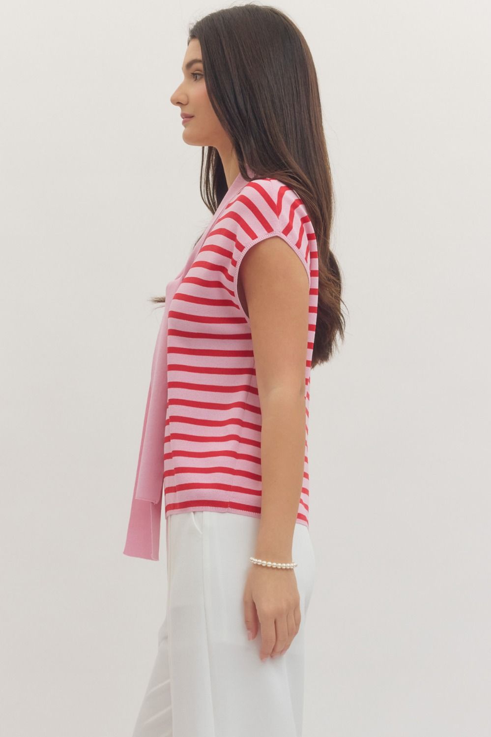 Tea Time Sweater Wrap Knit Top - Delta Swanky Girl