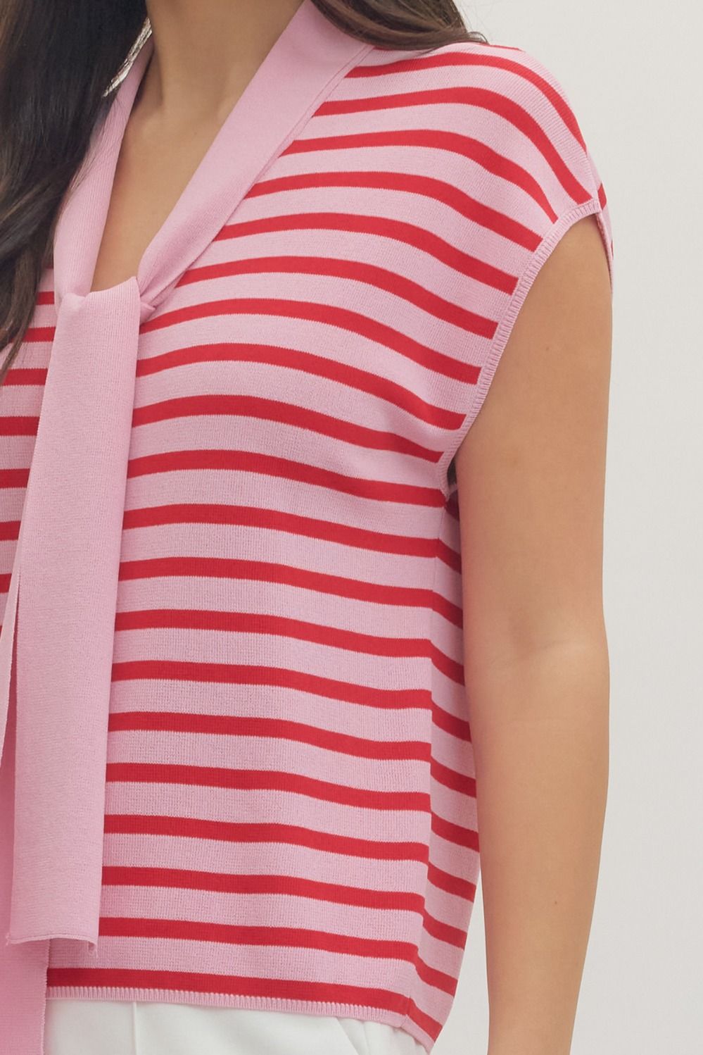 Tea Time Sweater Wrap Knit Top - Delta Swanky Girl