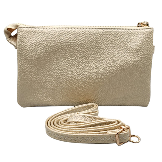 The Perfect Crossbody Clutch (Gold)