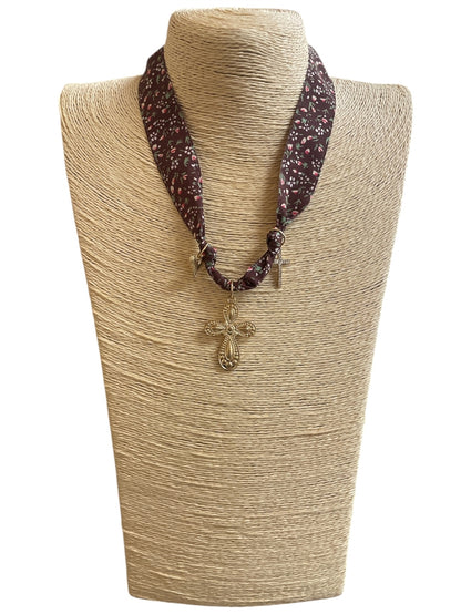 Knotted Scarf Necklaces - Delta Swanky Girl