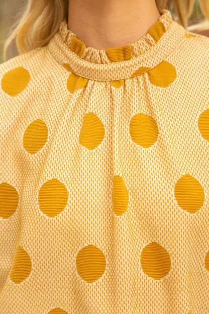Jenna Knit Top (Mustard)