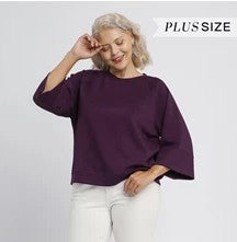Curvy Smooth It Over Top - Plum