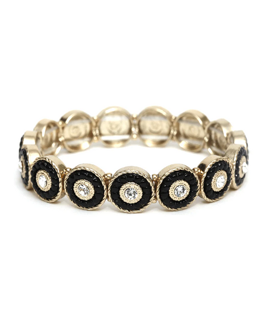 Bold & Beautiful Onyx Stretch Bracelet