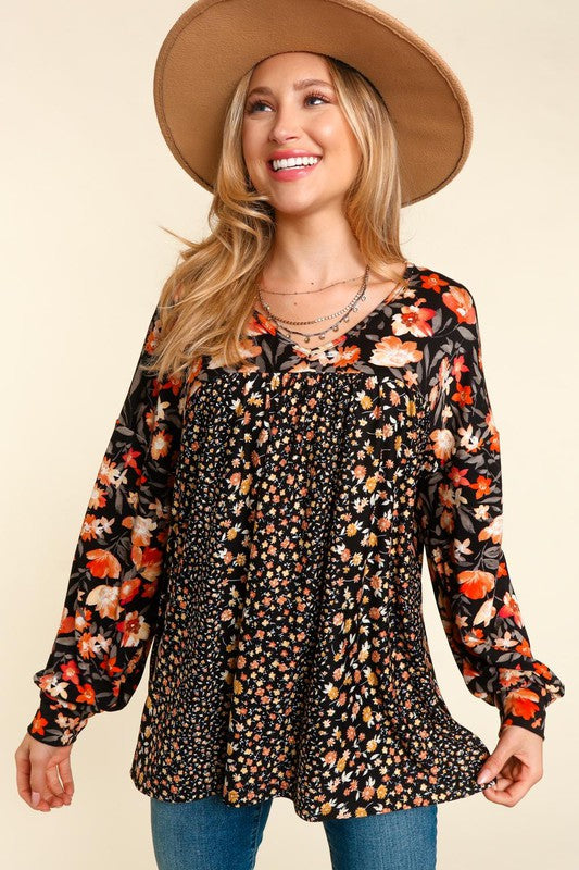 Curvy Falling For Fall Top