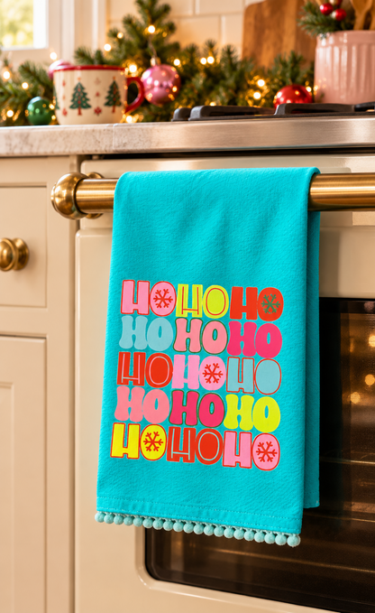The Christmas Cheer Tea Towel | Festive & Funny Holiday Kitchen Towel