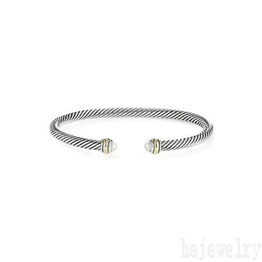 Beautiful Twist Bracelet (Silver)