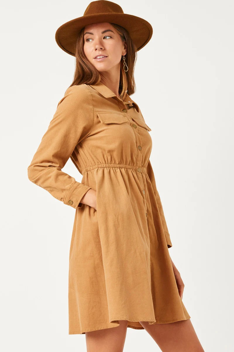 Autumn Sunrise Dress - Delta Swanky Girl