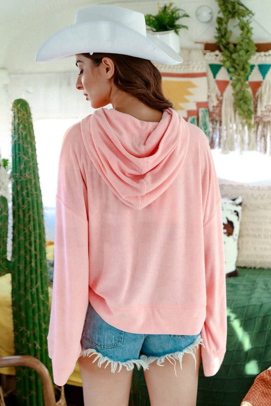 In A Flash Pullover (Pink) - Delta Swanky Girl