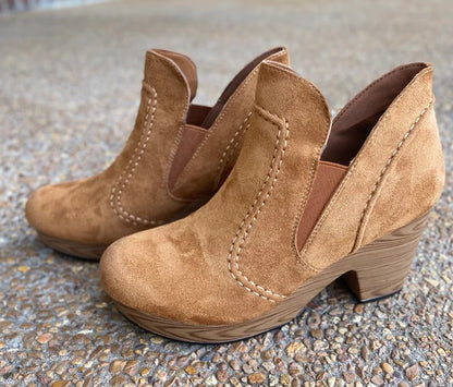 Bohemian Boot (Taupe) - Delta Swanky Girl