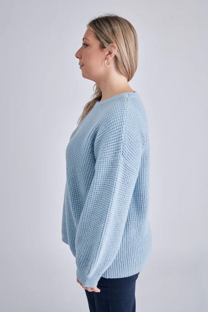 Curvy Finley Knit Sweater - Delta Swanky Girl