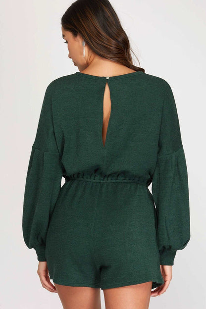 The Clara Romper (Green)